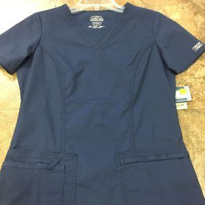 Cherokee Corestretch Mock Wrap Top